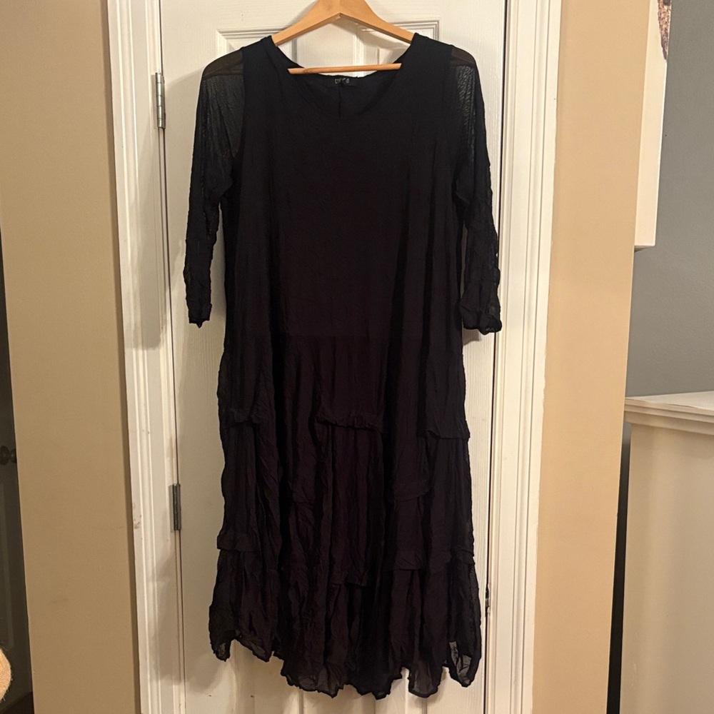 Comfy USA Blk Dress